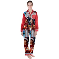 The Christmas Collection Women s Long Sleeve Satin Pajamas Set	 by favoritechios