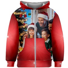 The Christmas Collection Kids  Zipper Hoodie Without Drawstring