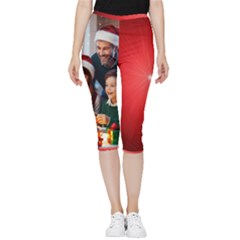 The Christmas Collection Inside Out Lightweight Velour Capri Leggings 