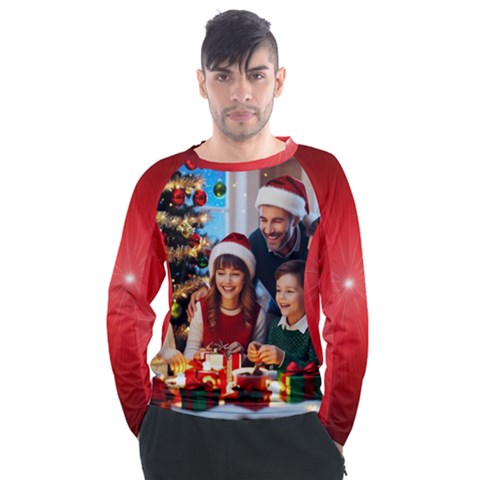 The Christmas Collection Men s Long Sleeve Raglan T-shirt by favoritechios