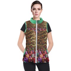 Merry Christmas Women s Puffer Vest