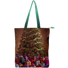 Merry Christmas Double Zip Up Tote Bag by favoritechios