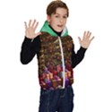 Merry christmas Kids  Stylish Hooded Puffer Vest View3