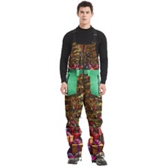 Merry Christmas Men s Front Zip Ski And Snowboard Bib Pants by favoritechios