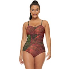 Falupadupe Retro Full Coverage Swimsuit by geonetique