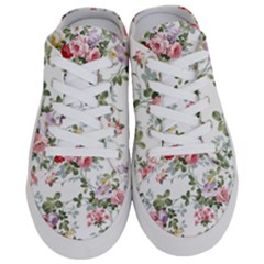 Floral Elements Peony Chinese Rose Half Slippers