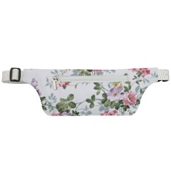 Floral Elements Peony Chinese Rose Active Waist Bag by Grandong