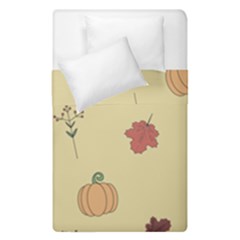 Halloween Fall Pattern Duvet Cover Double Side (single Size)