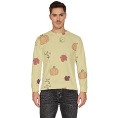 Halloween Fall Pattern Men s Fleece Sweatshirt