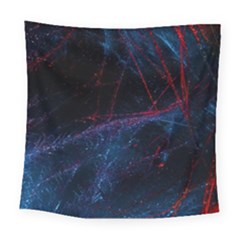 Abstract Feathers Square Tapestry (large)