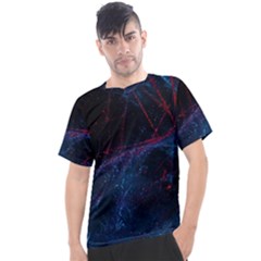 Abstract Feathers Men s Sport Top