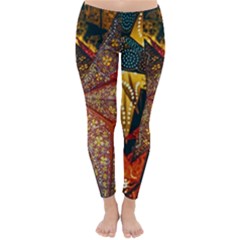 Stars Lanterns Lighting Classic Winter Leggings