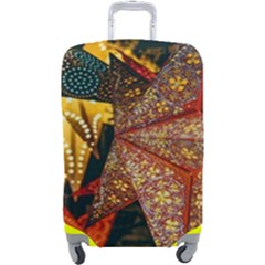 Stars Lanterns Lighting Luggage Cover (large)