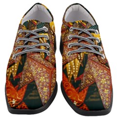 Stars Lanterns Lighting Women Heeled Oxford Shoes by Apenda