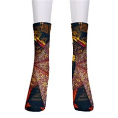 Stars Lanterns Lighting Crew Socks