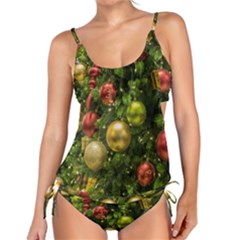 Christmas Tree Ornament Deco Tankini Set