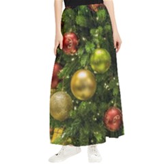 Christmas Tree Ornament Deco Maxi Chiffon Skirt