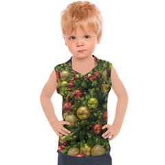 Christmas Tree Ornament Deco Kids  Sport Tank Top