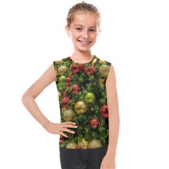 Christmas Tree Ornament Deco Kids  Mesh Tank Top by Apenda