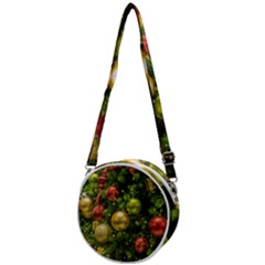 Christmas Tree Ornament Deco Crossbody Circle Bag by Apenda