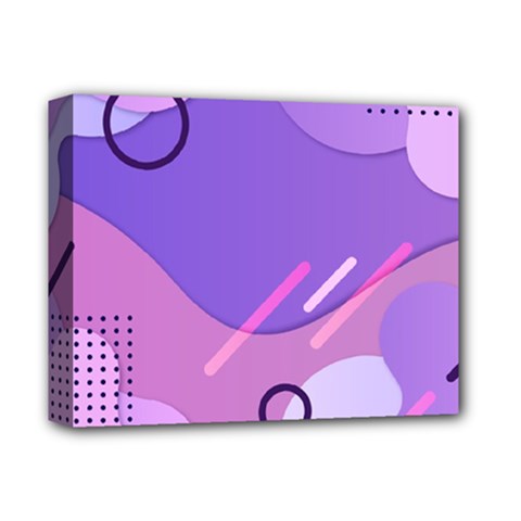 Colorful Labstract Wallpaper Theme Deluxe Canvas 14  X 11  (stretched)