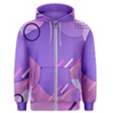 Colorful Labstract Wallpaper Theme Men s Zipper Hoodie View1