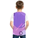 Colorful Labstract Wallpaper Theme Kids  Basketball Tank Top View2