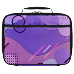 Colorful Labstract Wallpaper Theme Full Print Lunch Bag