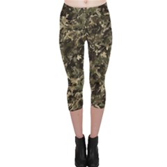 Camouflage Army Survival Uniform Capri Leggings 