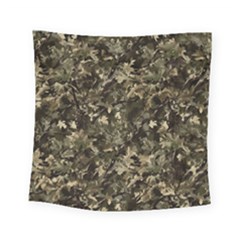 Camouflage Army Survival Uniform Square Tapestry (small) by Posterlux