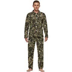 Camouflage Army Survival Uniform Men s Long Sleeve Velvet Pocket Pajamas Set by Posterlux