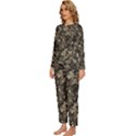 Camouflage Army Survival Uniform Womens  Long Sleeve Lightweight Pajamas Set View2