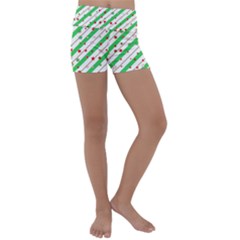 Christmas Paper Stars Pattern Texture Background Colorful Colors Seamless Kids  Lightweight Velour Yoga Shorts