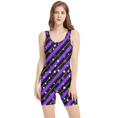 Christmas Paper Star Texture Women s Wrestling Singlet