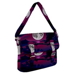 Dreamscape Oasis (ai+human) Buckle Messenger Bag