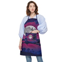 Dreamscape Oasis (ai+human) Pocket Apron