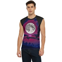 Dreamscape Oasis (ai+human) Men s Raglan Cap Sleeve T-shirt