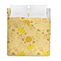 Pumpkins Autumn Fall Harvest Duvet Cover Double Side (full/ Double Size)