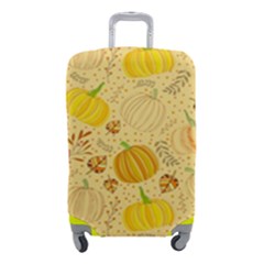 Pumpkins Autumn Fall Harvest Luggage Cover (small) by Apenda