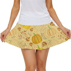 Pumpkins Autumn Fall Harvest Women s Skort