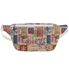 Letters Writing Paper Text Pattern Waist Bag  by Apenda