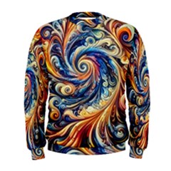 Colorful Motion Abstract Art Men s Sweatshirt