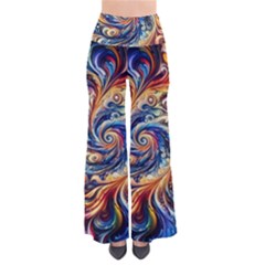 Colorful Motion Abstract Art So Vintage Palazzo Pants