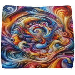 Dynamic Color Vortex Seat Cushion by ExtraGoodSauce