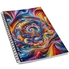 Dynamic Color Vortex 5 5  X 8 5  Notebook by ExtraGoodSauce