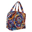 Dynamic Color Vortex Boxy Hand Bag View3