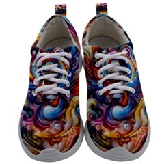 Dynamic Color Vortex Mens Athletic Shoes by ExtraGoodSauce