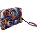 Dynamic Color Vortex Wristlet Pouch Bag (Small) View2