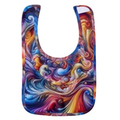 Dynamic Color Vortex Baby Bib by ExtraGoodSauce