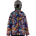 Dynamic Color Vortex Men s Zip Ski and Snowboard Waterproof Breathable Jacket View1